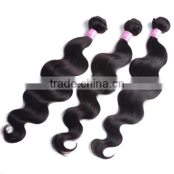 Express 100 Human Hair Weave Brands Natural Body Wave 100% Human Malaysian Virgin Hair photo-3
