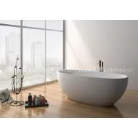 Solid Surface Freestanding Bathtub photo-2