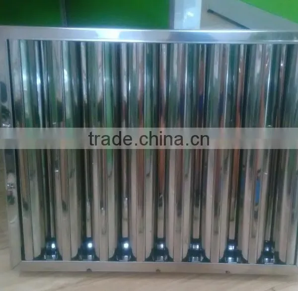 Restaurant/Hotel Use Baffle Filter/Stainless Steel Kitchen Range Hood Baffle Filter
