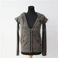 WOMENS Half Zip Hoodie With Print