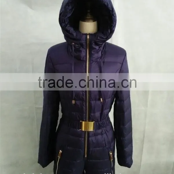 One Piece Down Jumpsuits for Lady Snow Wear Women's Down Coats Slim Bodysuit photo-4