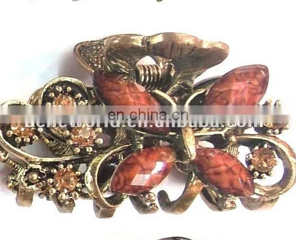 Wholesale Alloy Hair Claw Clip With Rhinestone for Women photo-2
