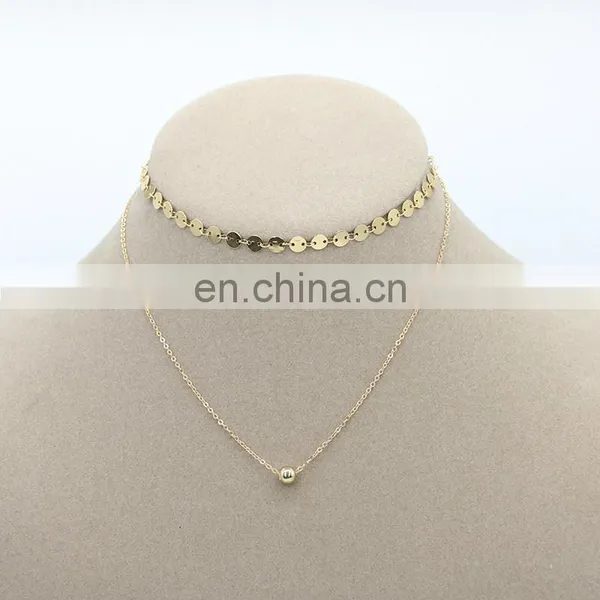 Fashion Long Chain Necklaces Thin Chain Choker Necklace photo-2