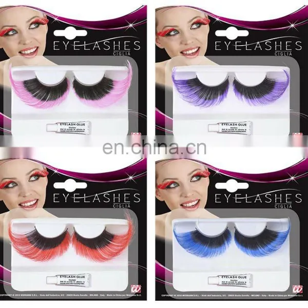 FE-002 Colorful Fake Eyelashes