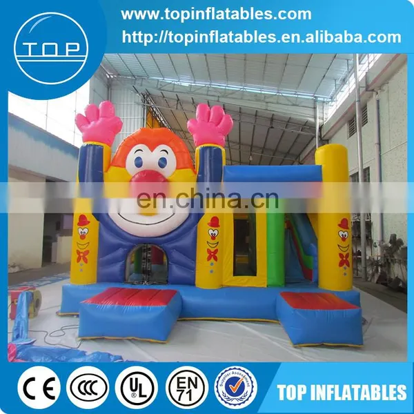 Interesting Inflatable Castle Game Inflatable Clown Combo for Sale photo-2