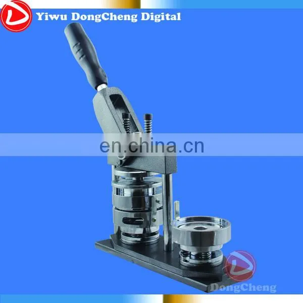 Free Shipping 2-1/5" 50mm Badge Button Machine +Circle Cutter+300 Sets Metal Pinback Supplies photo-4