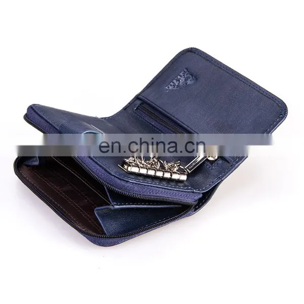 China Manufacture Low Price Genuine Leather Small Leather Coin Purse photo-5