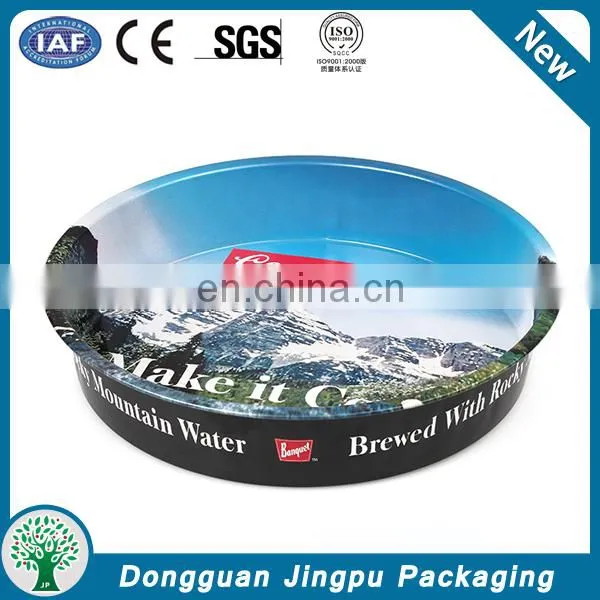Dongguan Customized Round Metal Small Tin Tray photo-3