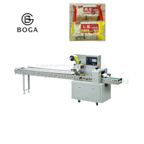 Automatic Flow Food Cookies Biscuits Packaging Machine photo-2