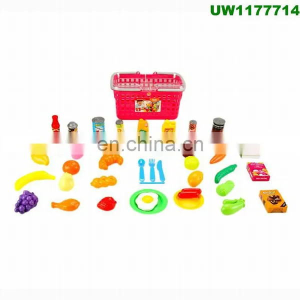 Play Food Set for Kids & Toy Food for Pretend Play - Huge 125 Piece Play Kitchen Set With Children Educational Food Toys for To photo-6
