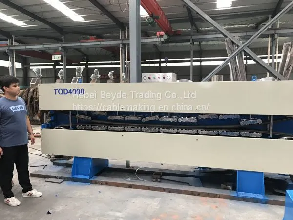 Cable Making Machine Caterpillar Traction