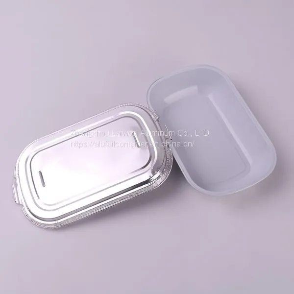 Disposable Food Packing Airline Catering Aluminum Foil Container photo-2