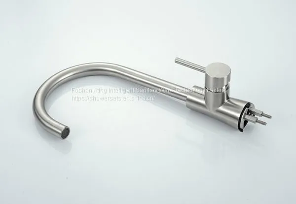 304 SS Kitchen Faucet WL01-003 photo-2