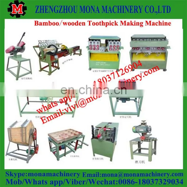 Automatic Bamboo Toothpick Production Line / Toothpicks Making Machine photo-4