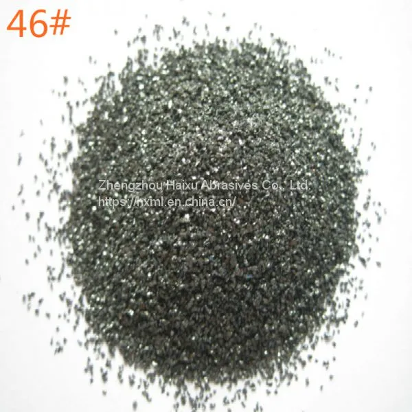 Black Silicon Carbide Grit for Sandblasting photo-2