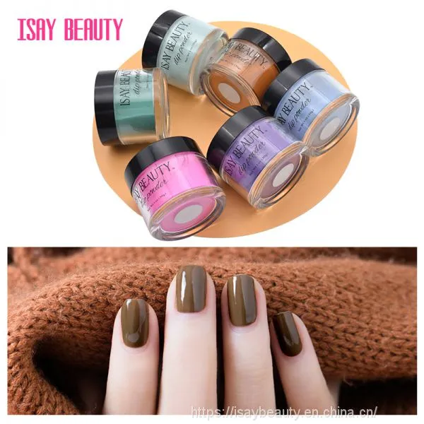 Nail Art Decorations Without Lamp Cured All For Manicure Nails Glitter Dip Powder 1oz photo-5