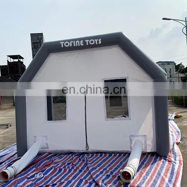 Mobile Inflatable Paint Tent for Car Repair Spray Booth Inflatable Tent Inflatable Car Wash Tent photo-5