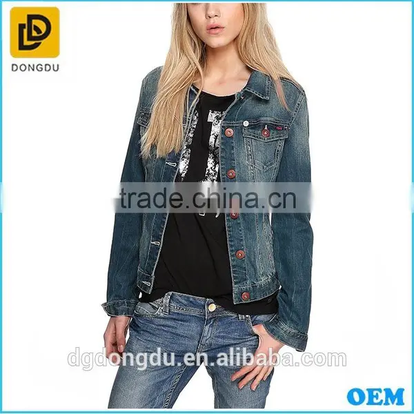 OEM hot sale long sleeve men windproof and windproof rain denim jacket