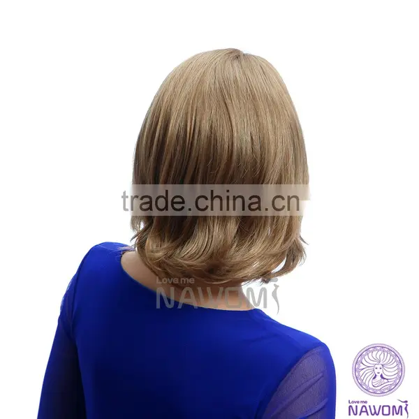 Japan's Hair Woman Short Wavy Full Cap Synthetic Wig 2303 photo-3