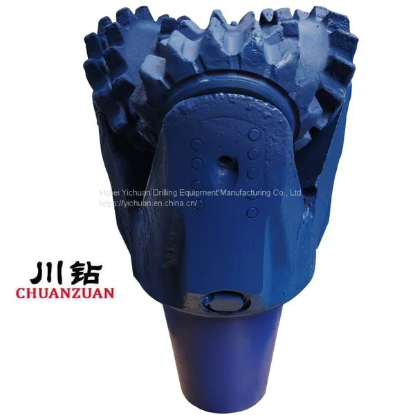 Milled Tooth 6 1/2 Inch IADC 127 Tricone Bit Rock Hard Drill Bits For Water Well photo-2