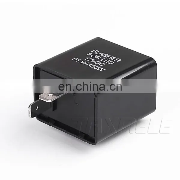 DC 12V Moto LED Turn Signal Flasher Relay Three Gear Frequency Motorcycle Adjustable Speed Flash Relay Accessaries CF13 CF14 photo-4