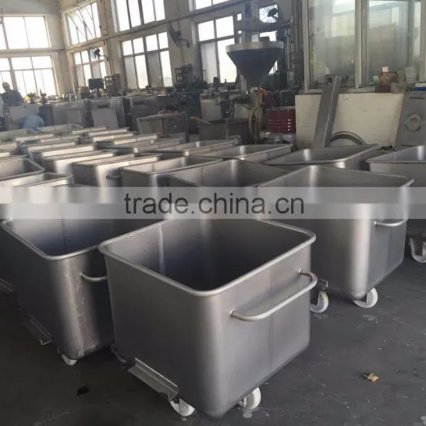Meat Processing Trolley Move is Easy photo-5