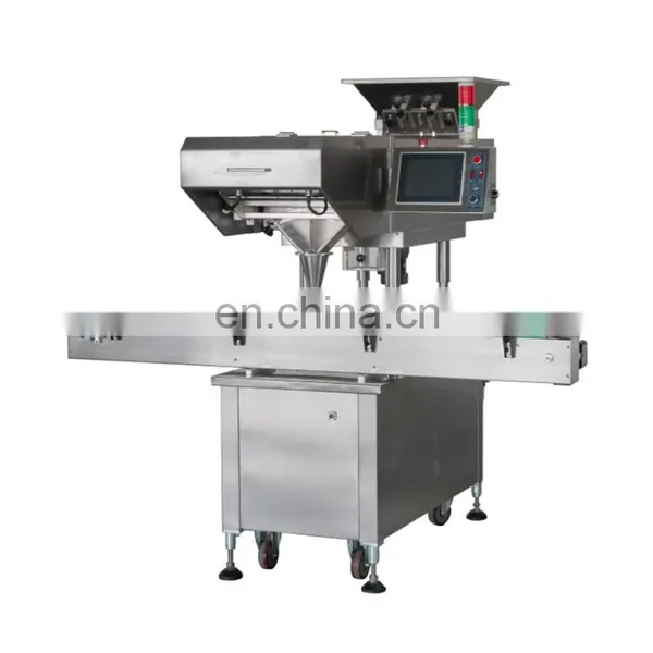 Sinoped Cost-effective Softgel Capsule Tablet Pill Automatic 8 Tunnels Counting Machine to Glass or Plastic Bottles photo-3