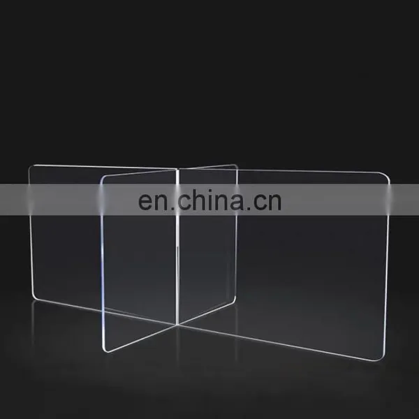 Wholesale Price Acrylic Sheet 3Mm 2X1.5 Foot 60X45Cm Acrylic Droplet Isolation Board High Transparency For Decorative photo-5