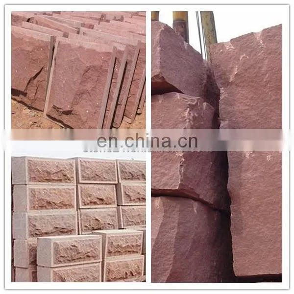 Top Sell of China Red Mushroom Sandstone , Own Red Sandstone Quarries photo-2