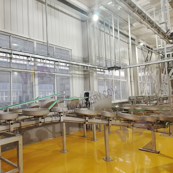 Customized Project Pig Slaughter Line Offal Synchronous Quarantine Conveyor for Slaughterhouse Equipment