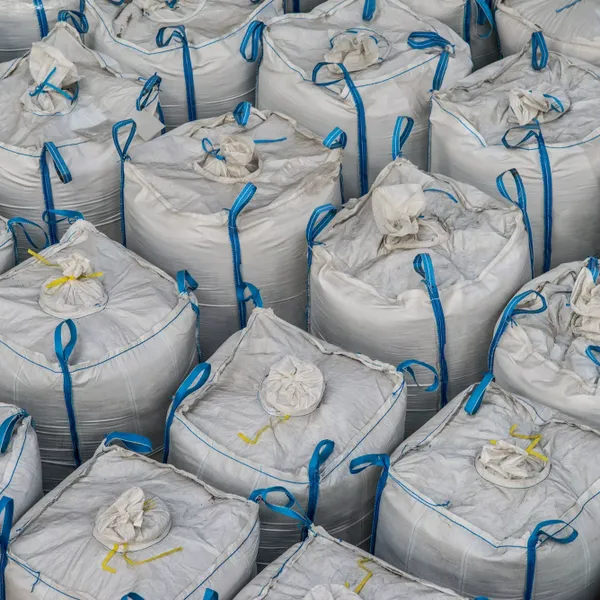 1000kg Jumbo Bag Type C Super Sack 1ton Jumbo Bag Laminated Conductive PP Woven Bag FIBC 1250kg Big Bag for Chemicals photo-2