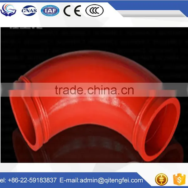 Concrete Pump Parts, Schwing DN125*90D Fitting Bend Pipe photo-5