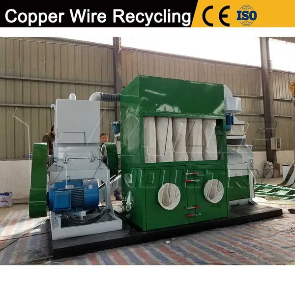 Commercial Copper Plastic Separation Machine | Scrap Wire Recycling Granulator photo-5