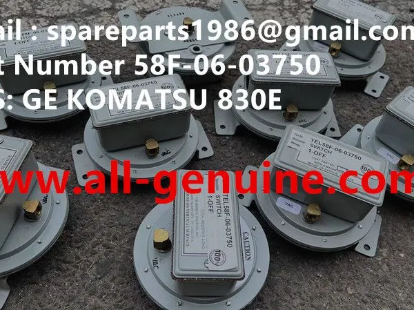 58F-06-03750 SWITCH GE MT4400AC MT3600 KOMATSU 8830E 930E TEREX BELAZ 75131 MINING DUMP TRUCK HAULER