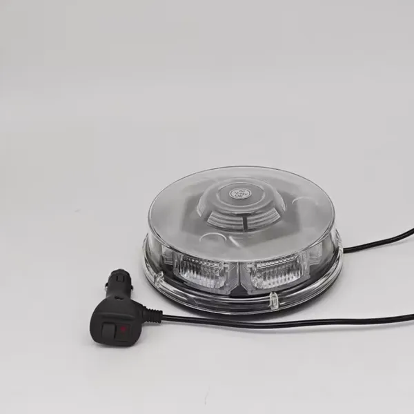 Vehicle-mounted 24LED Flashing Light Circular Magnetic Traffic Warning Light Safety Signal Light photo-2