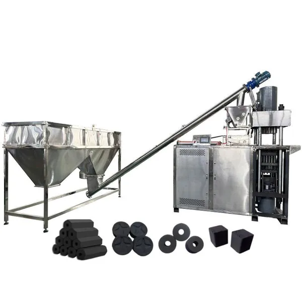 Bbq Charcoal Making Machine Hexagonal Charcoal Briquette Line EPC
