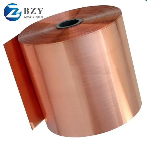 0.2 0.3 0.5mm Copper Strip Coil 15 20 25mm Width C1100 C17200 C10400 Red Copper Coils Alloy Strip for Electrical Components photo-3