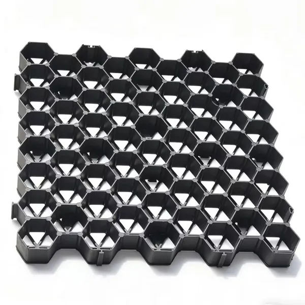 Grass Paving Grid HDPE High-Strength Honeycomb 500 × 500 Mm, Permeable Paving Panels for Slope Greening and Gravel Stabilisation photo-2