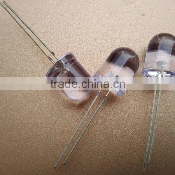 Diffused 10mm Round Led Diode 40 Degree Viewing Angle photo-6