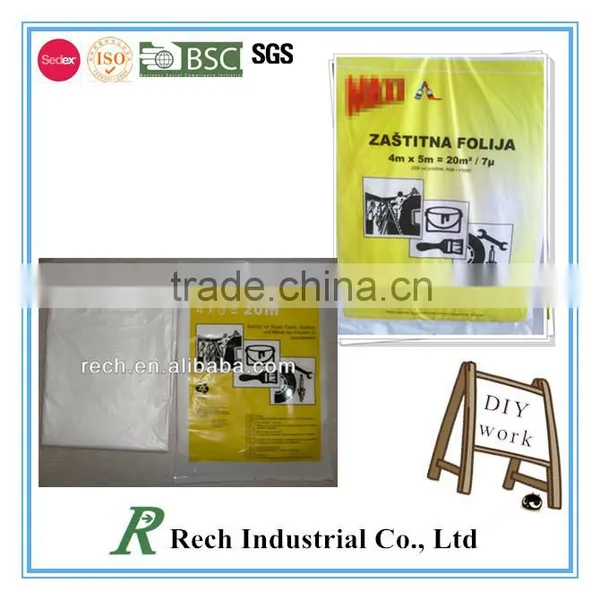 SEDEX Certificate Protective Plastic Drop Cloth photo-2