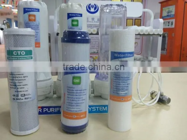 Activated Carbon Type Pre-filtration Countertop Kitchen Faucet Filter Water Tap Water Purifier for Home PP+GAC+CTO photo-2