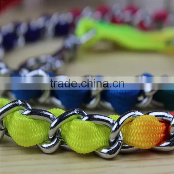 Traction Rope Rainbow Chain Pull Pet Leash Dog Rope Traction Chain photo-4