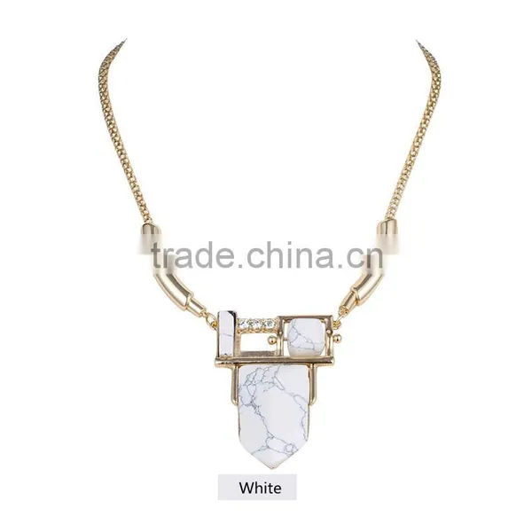 Fashionable 14k Gold Jewelry Wholesale Trendy Natural Turquoise Jewelry Most Popular photo-2