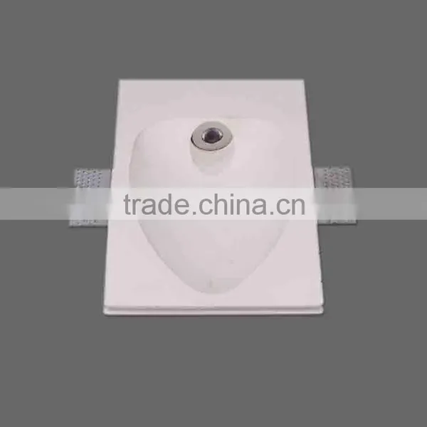 HR-4006Purely Handmade Invisible Gypsum Plaster Gesso Led Fancy Light