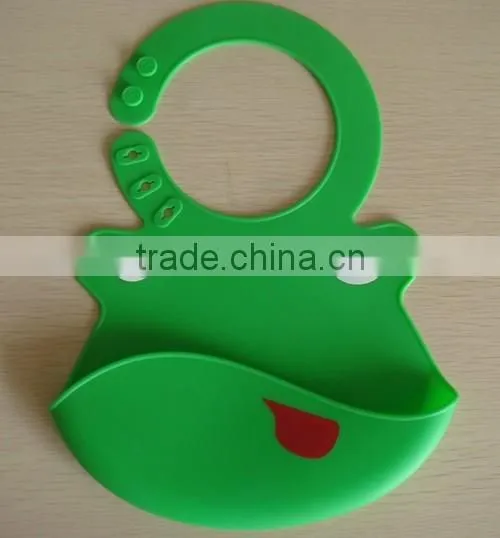2016 New Cute Animal Patterns Non-toxic Soft Silicone Waterproof Baby Bibs photo-6