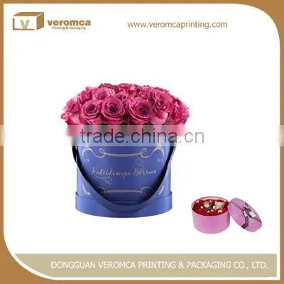 Cheap Gift Paper Round Box Custom Logo Printed Jewelry Boxes