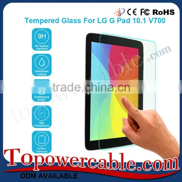 Perfect Anti Gloss Screen Protector Tempered Glass Touch Screen For Lg G Pad 10.1 V700 photo-3