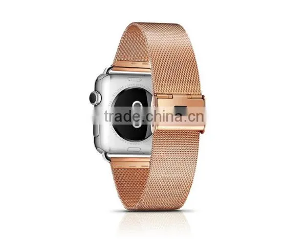 Icarer Milan Series Stainless Steel Watch Band For 38MM Apple Watch Wrist Strap For Iwatch MT-3996 photo-3
