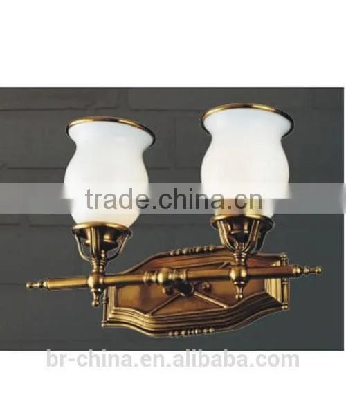 Brass Wall Lamp Double Light WL591-2