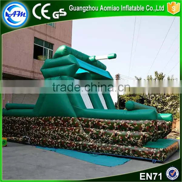 Popular Inflatable Adult Obstacle Course Slide Inflatable Camo for Outdoor photo-2